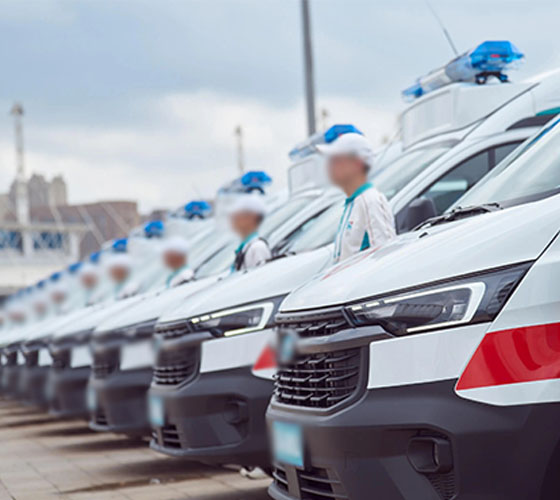 高青县服务车队展示